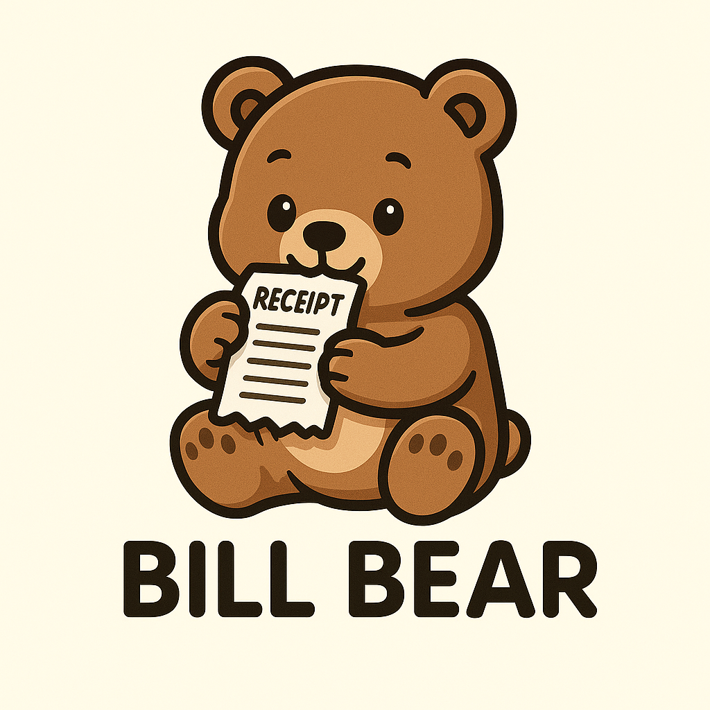 BillBear Logo - Split Bills Fairly